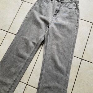 Women's Gray Straight Leg Pants